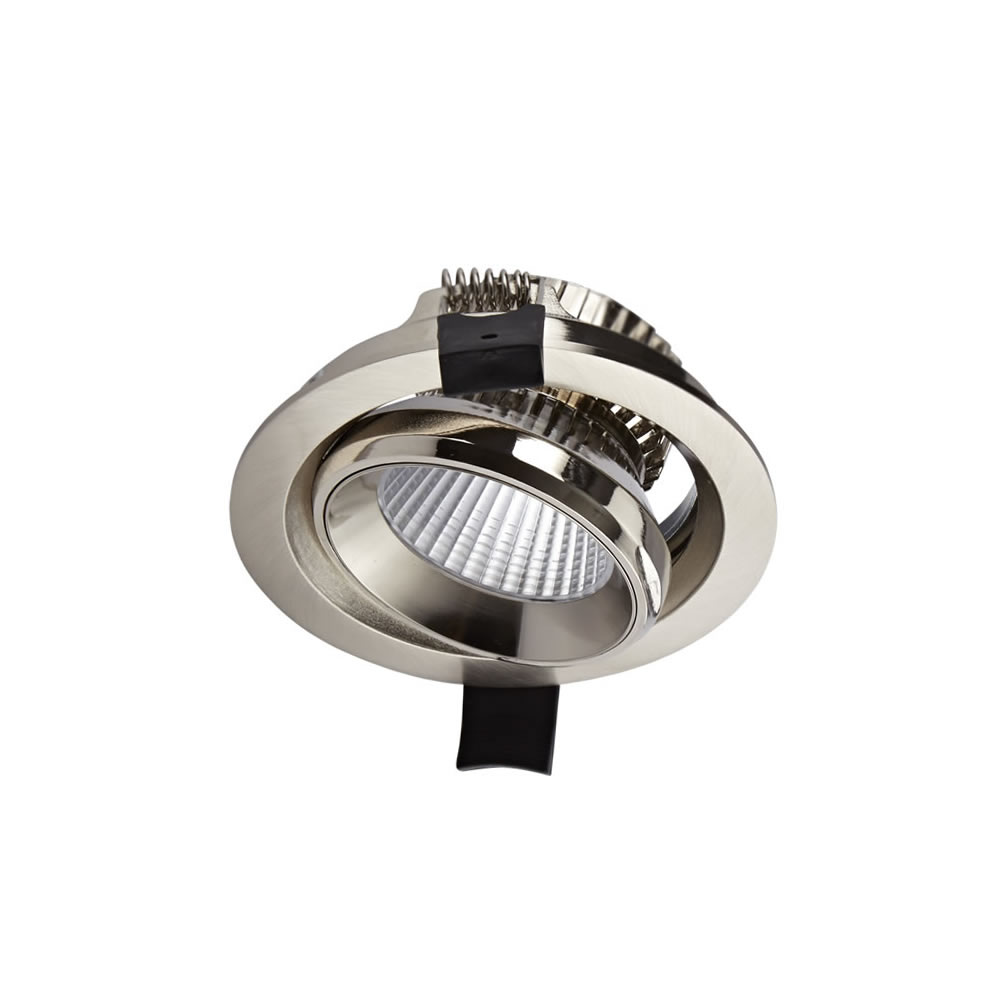 Title Faretto Orientabile LED 10W da Incasso - Nichel