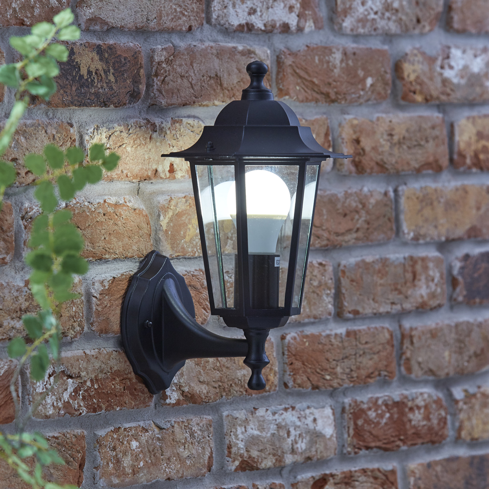 Biard Applique da Esterno Ascendente Tradizionale Colore Nero - Cannes