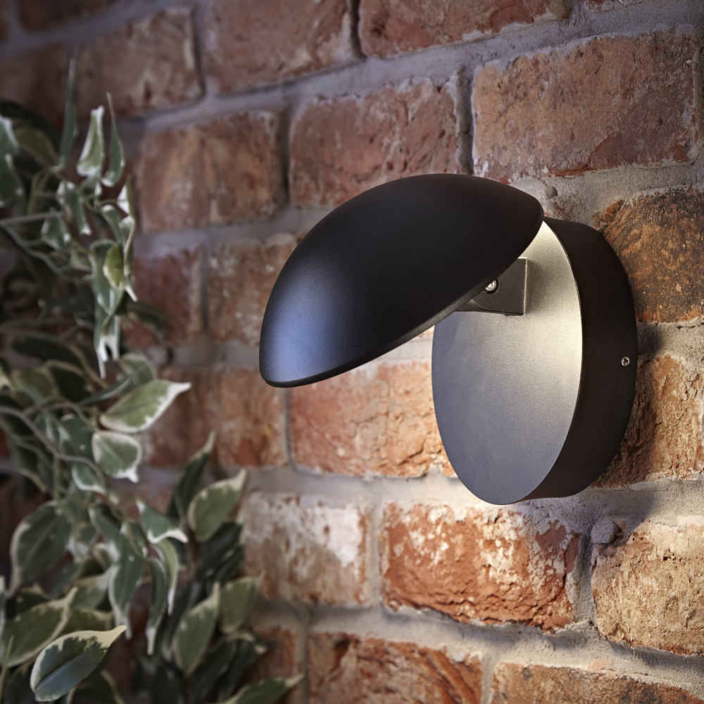 Biard Applique LED Orientabile con Finitura Nera - Piombino