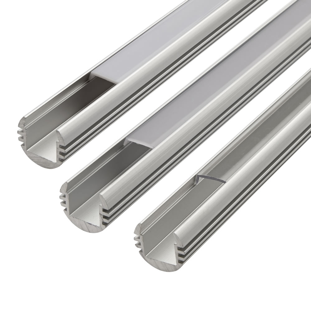 Biard Copertura Alluminio Circolare per Illuminazione LED 100cm