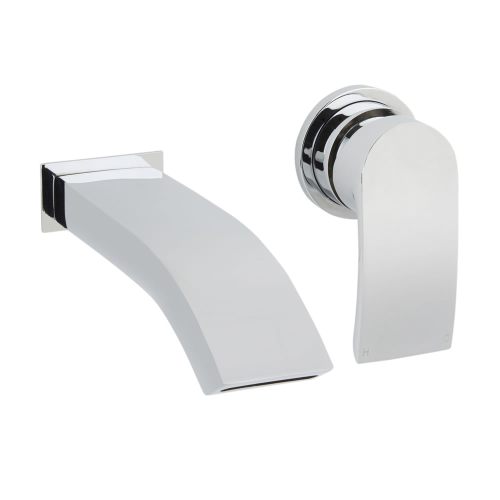 Rubinetto Miscelatore per Lavabo ad Incasso a Parete - Razor