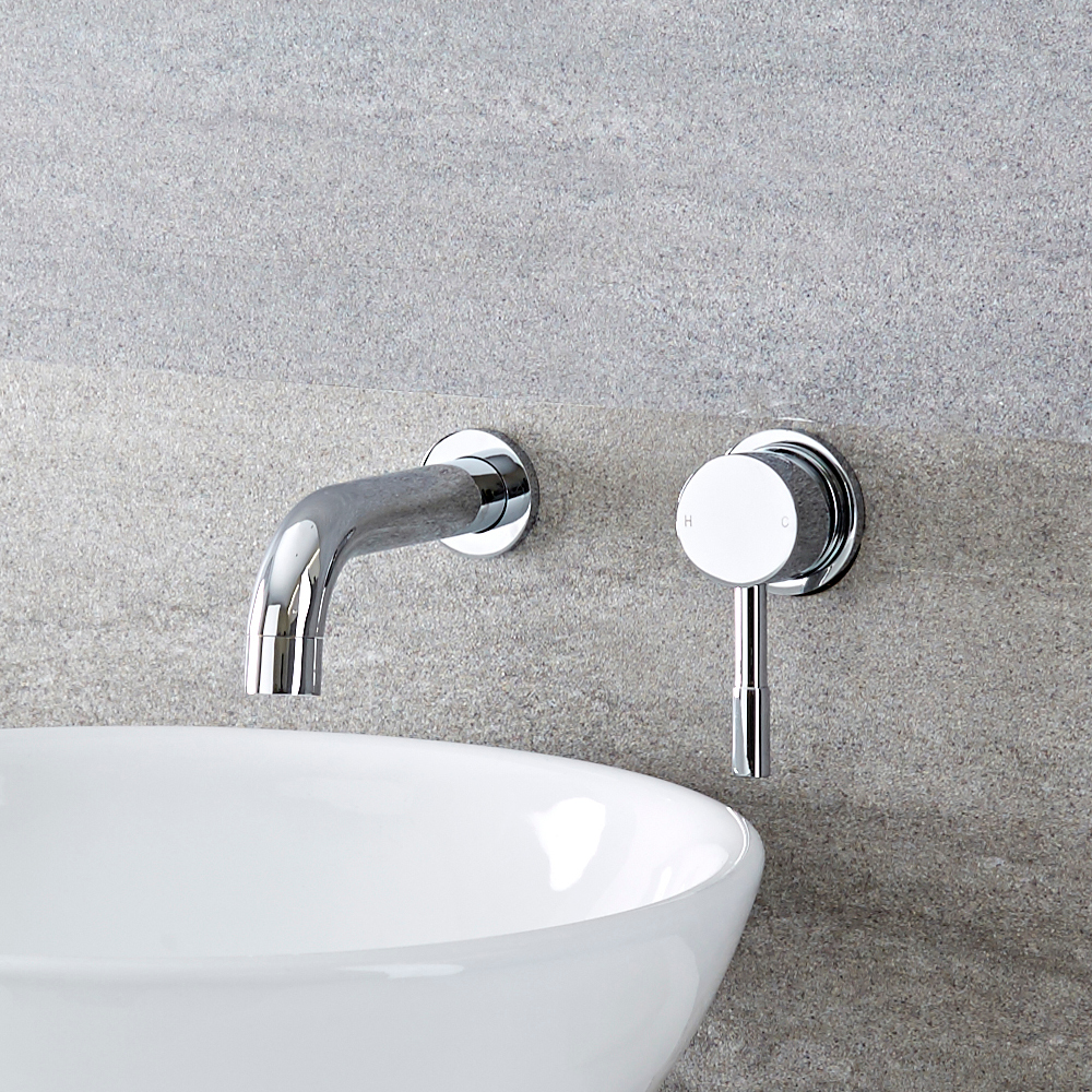 Rubinetto Miscelatore per Lavabo ad Incasso a Parete - Mirage