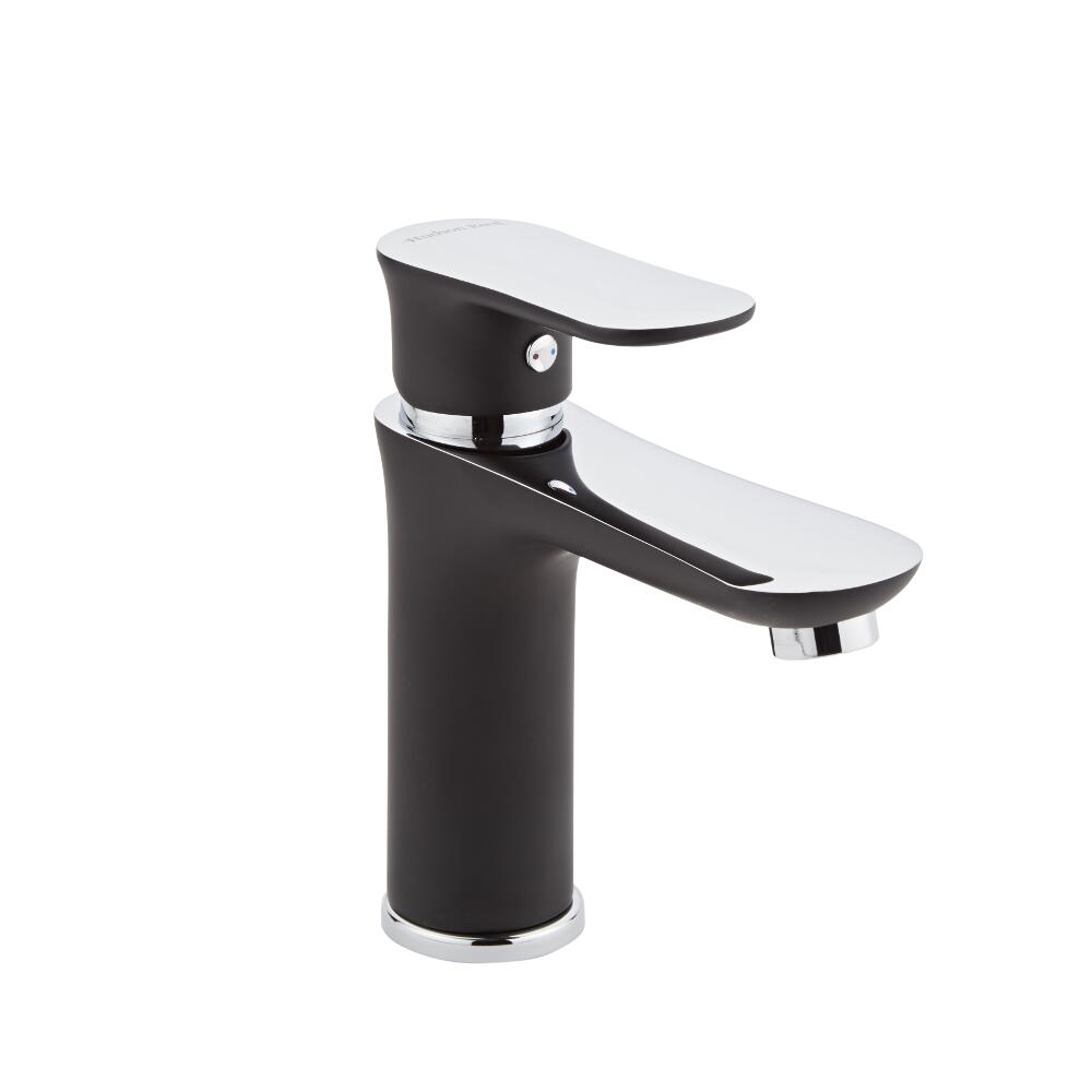Rubinetto Miscelatore Lavabo Monoforo Nero