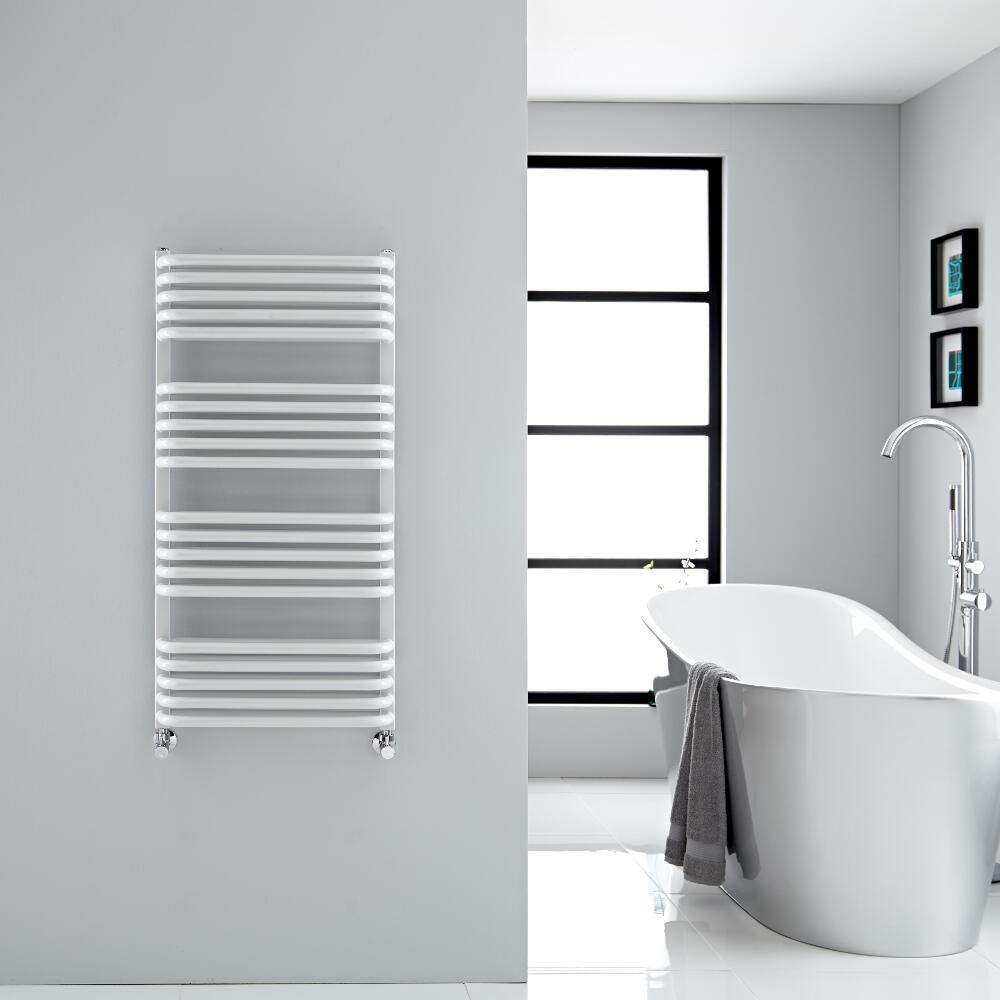 Scaldasalviette - Curvo- Bianco - 1000mm x 500mm - 933 Watt - Arch