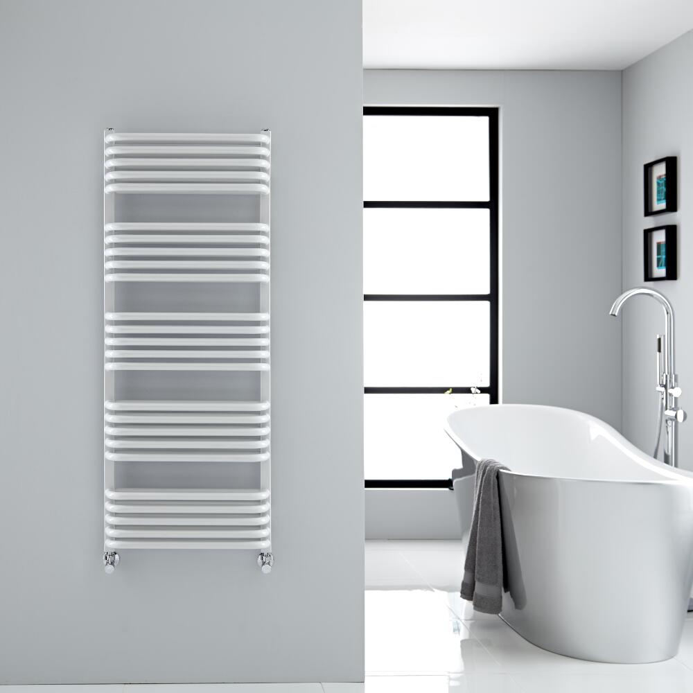 Scaldasalviette - Curvo - Bianco - 1270mm x 500mm - 1123 Watt - Arch