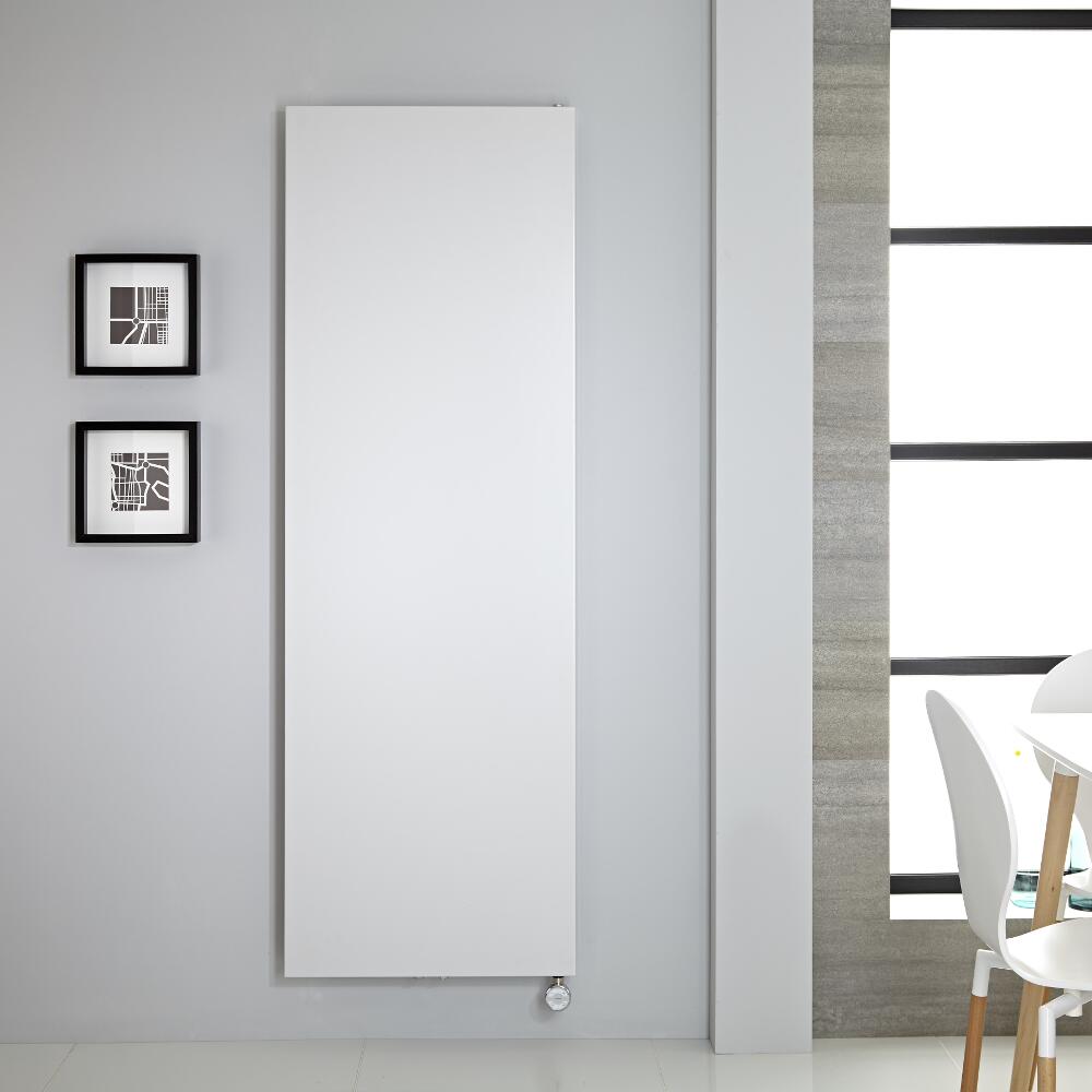 Radiatore di Design Elettrico Verticale - Bianco - 1800mm x 600mm - Arch