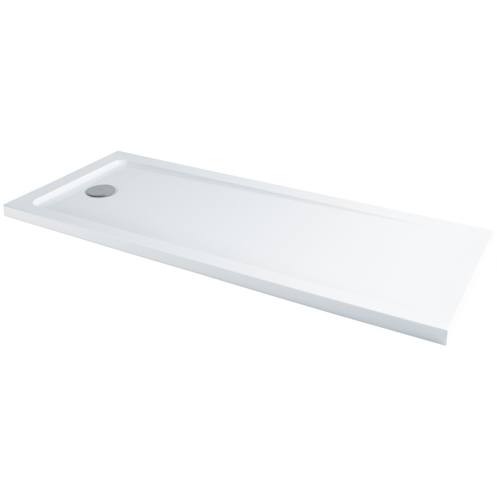 Piatto Doccia Rettangolare 1700x700mm con Sezione per Asciugarsi Duco Stone