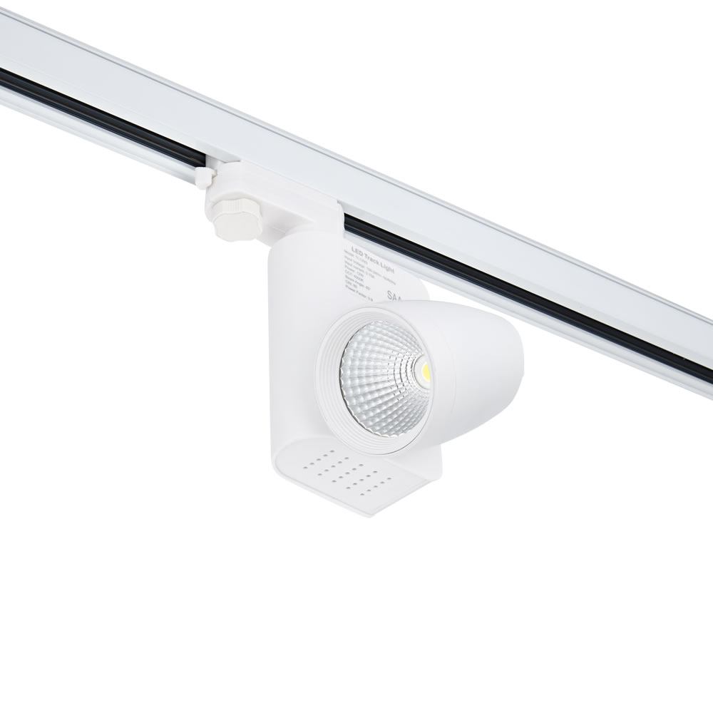 Faretto LED 12W Bianco Per Binario Monofase