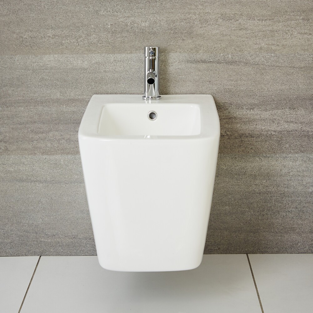 Bidet Sospeso in Ceramica Bianca - Sandford
