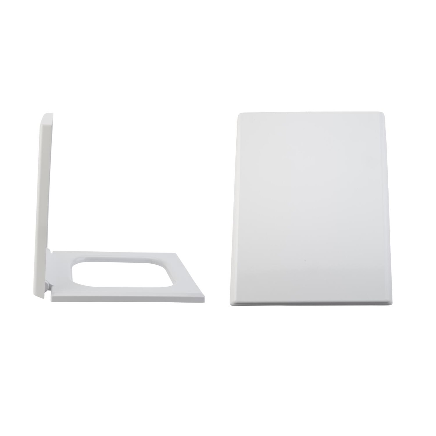 Sedile WC con Chiusura Soft Close, Sgancio Rapido e Fissaggio Superiore - Haldon