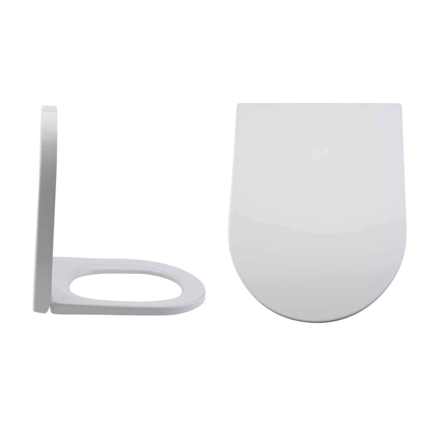 Sedile WC con Chiusura Soft Close con Sgancio Rapido e Fissaggio Superiore - Alswear