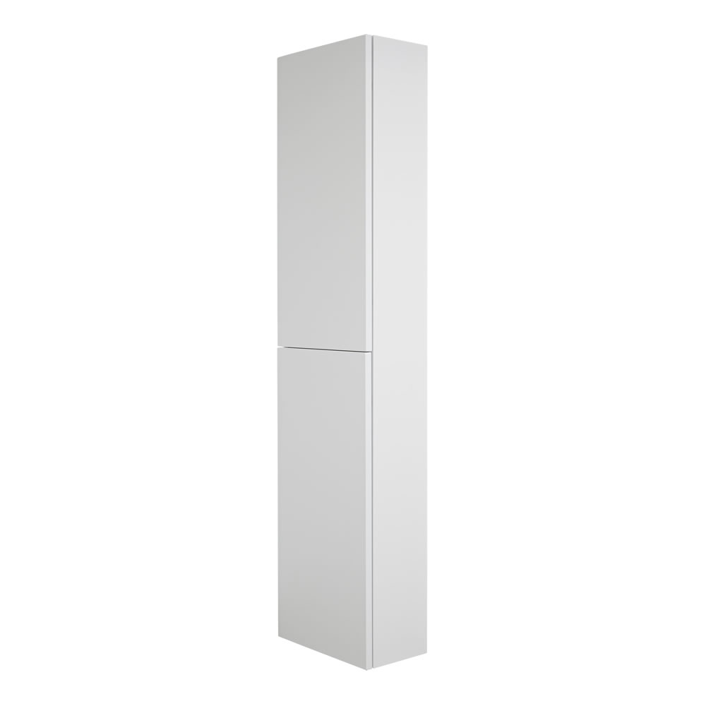 Colonna Bagno Murale 350x1500mm Colore Bianco Opaco - Newington