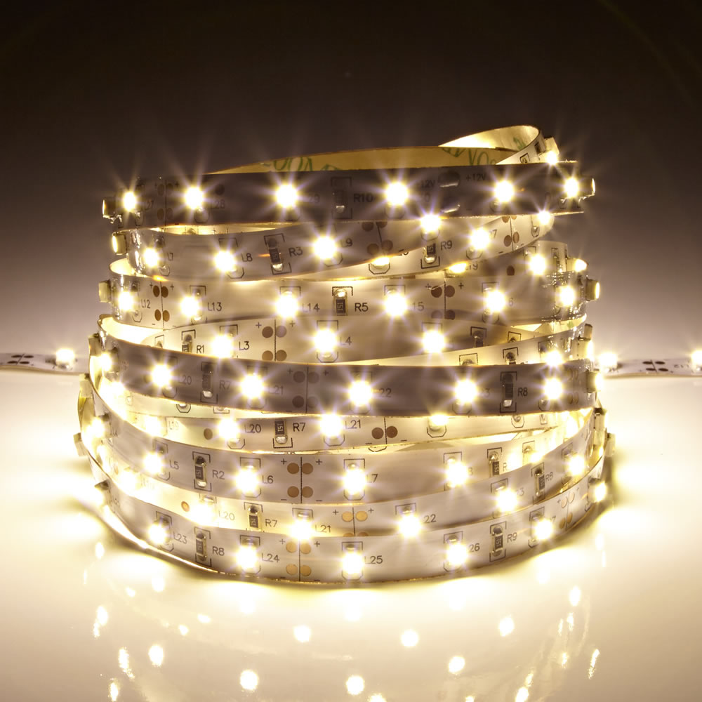 Biard Strisce LED 5 metri Bianco Caldo 3528