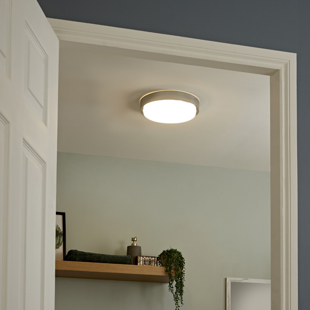 Plafoniera LED da Soffitto Circolare per Stanza da Bagno Ø284 - Zell