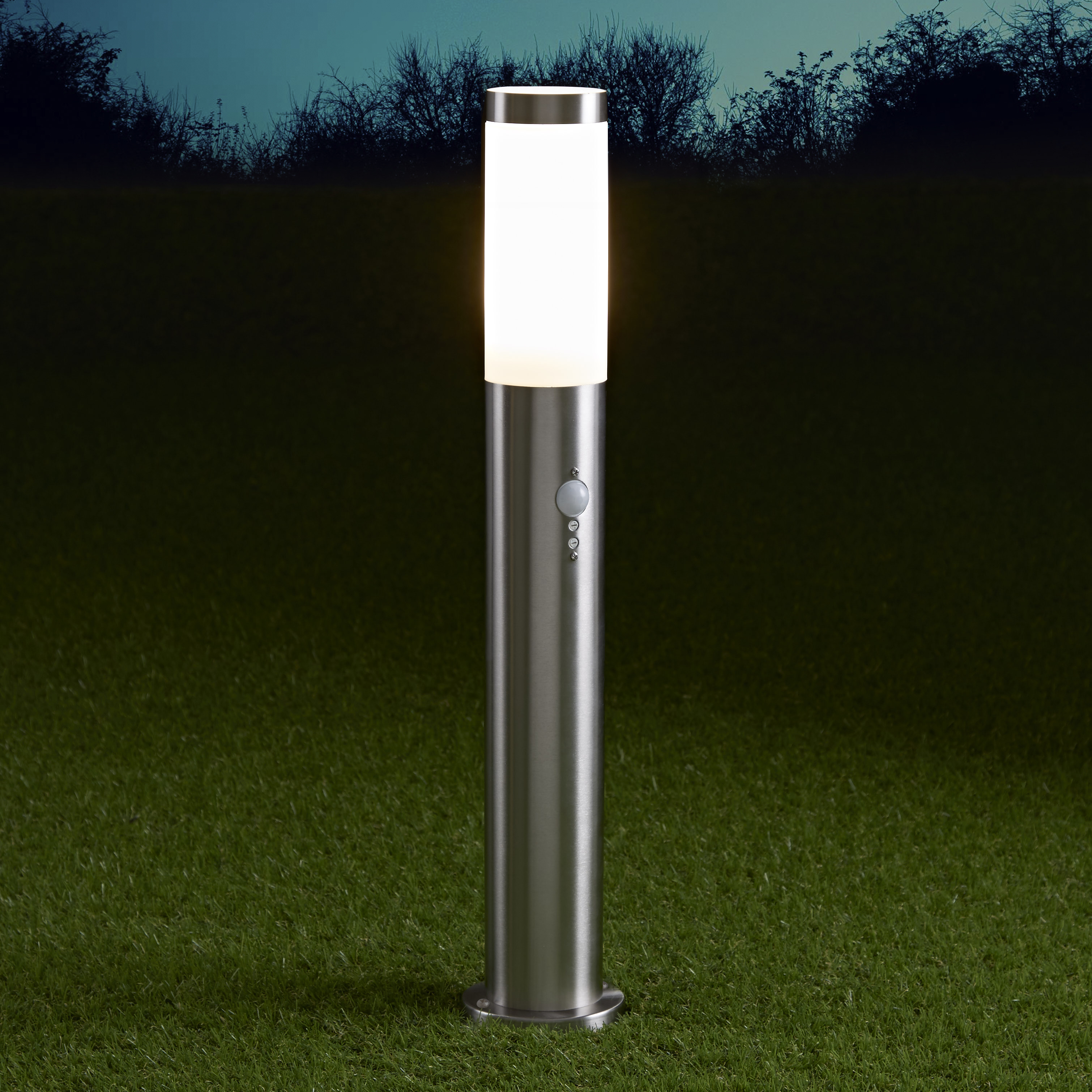 Biard Paletto LED da Esterno 6W in Acciaio Inox con Sensore di Movimento 600mm- Le Mans