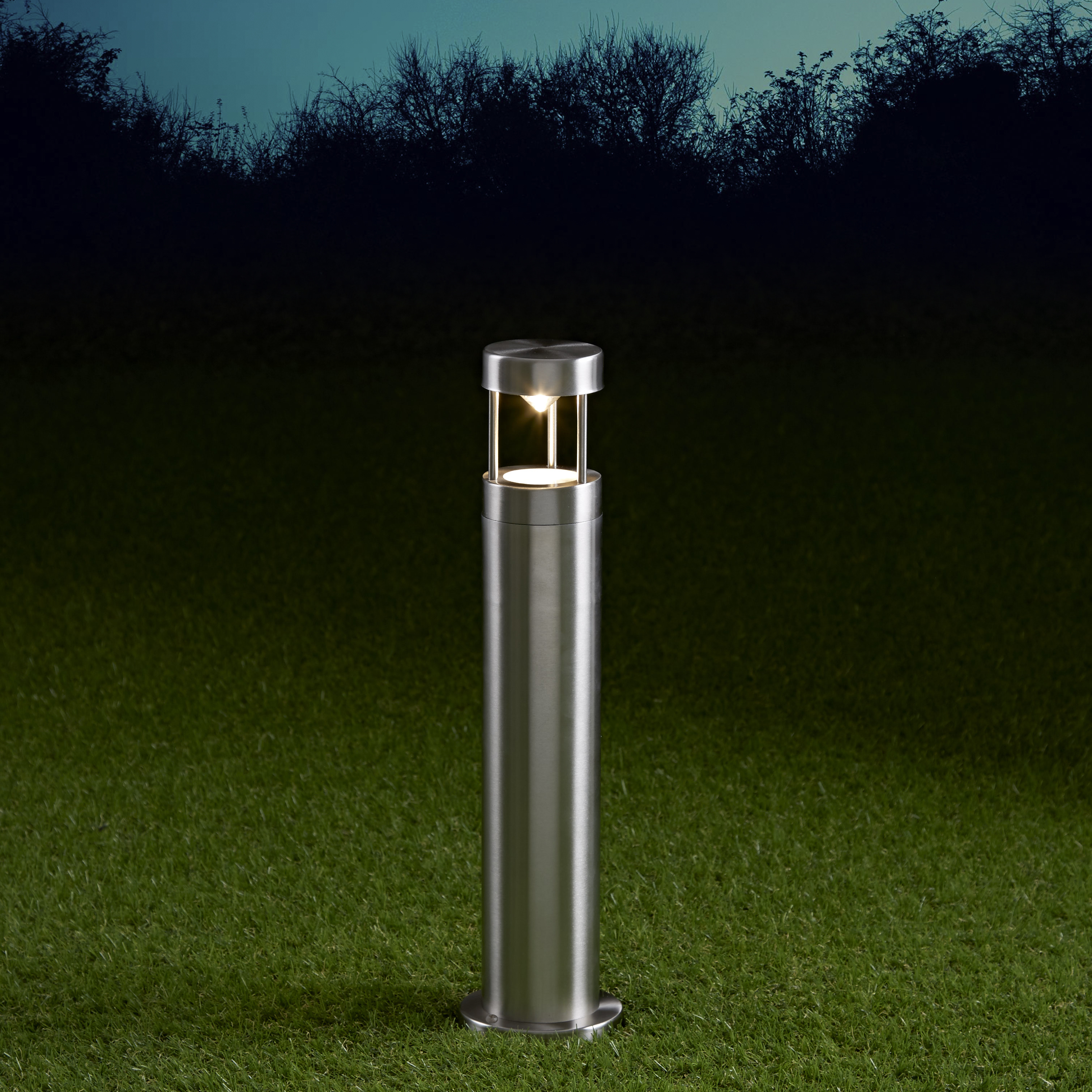 Biard Paletto LED da Esterno 5W in Acciaio Inox 450mm con Lampadina GU10 - Niort