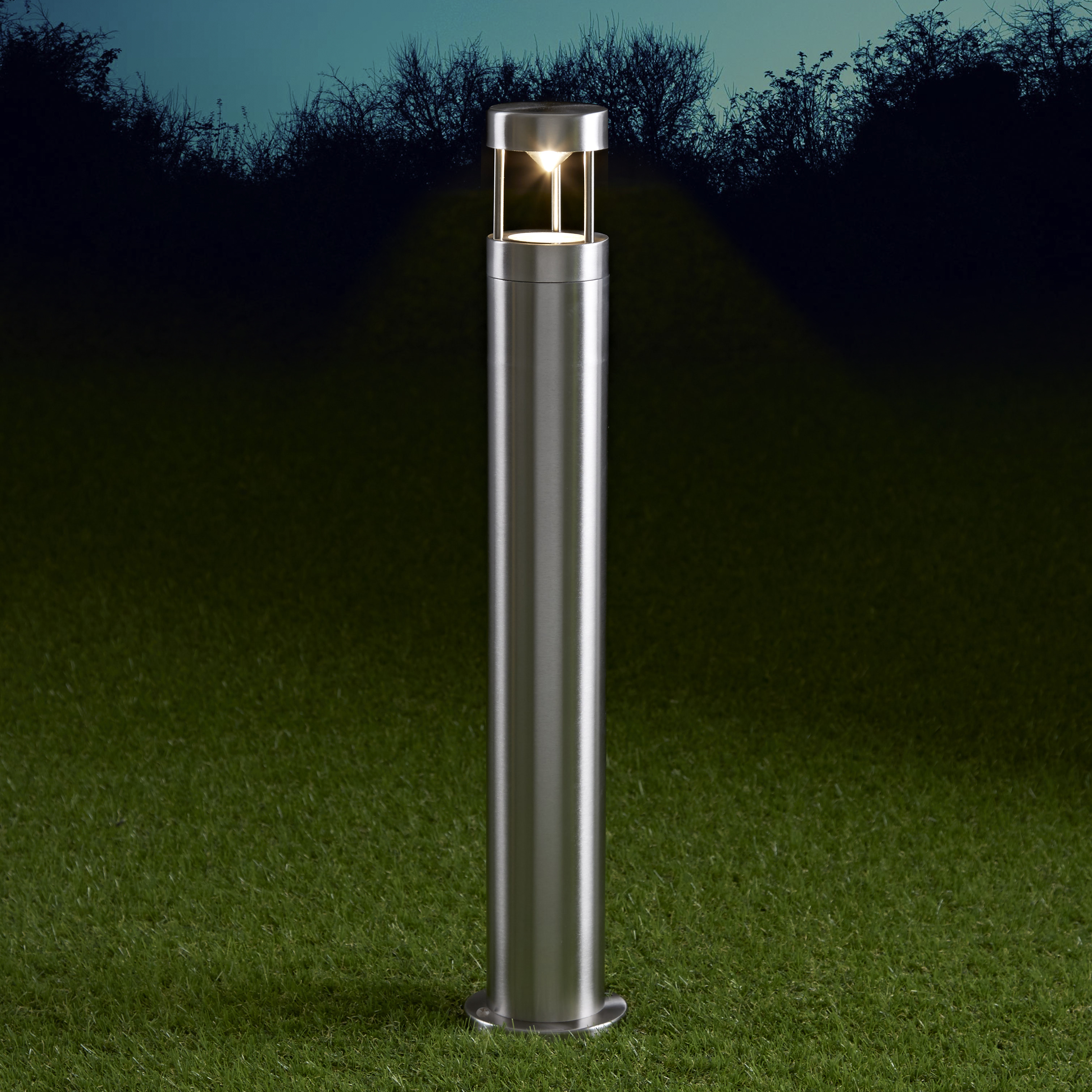 Biard Paletto LED da Esterno 5W in Acciaio Inox 600mm con Lampadina GU10 - Niort