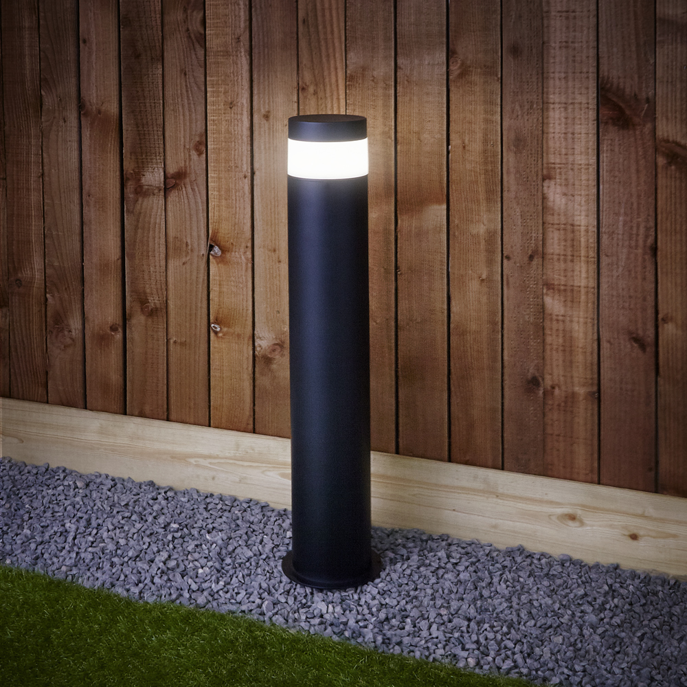 Paletto da Esterno Colore Nero LED - Gols