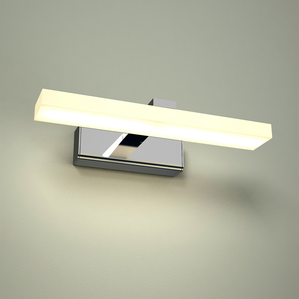 Applique Pensile LED Alluminio Cromato IP44 - Ladoga