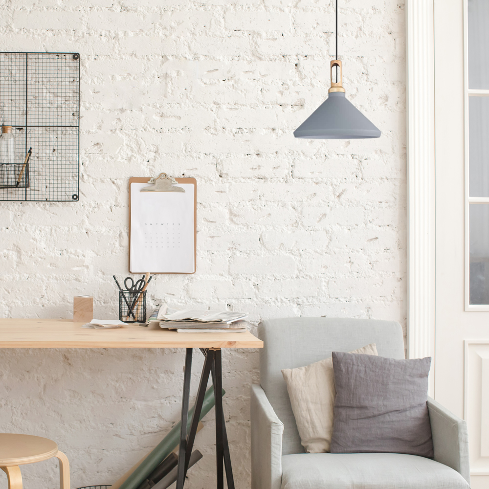 Lampada a Sospensione Colore Grigio - Orlu