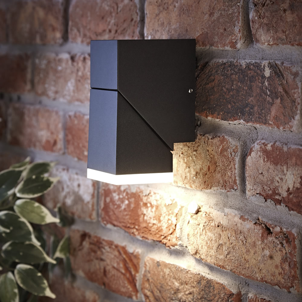 Biard Applique Murale LED Orientabile Luce Ascendente o Discendente Colore Nero - Ziersdorf