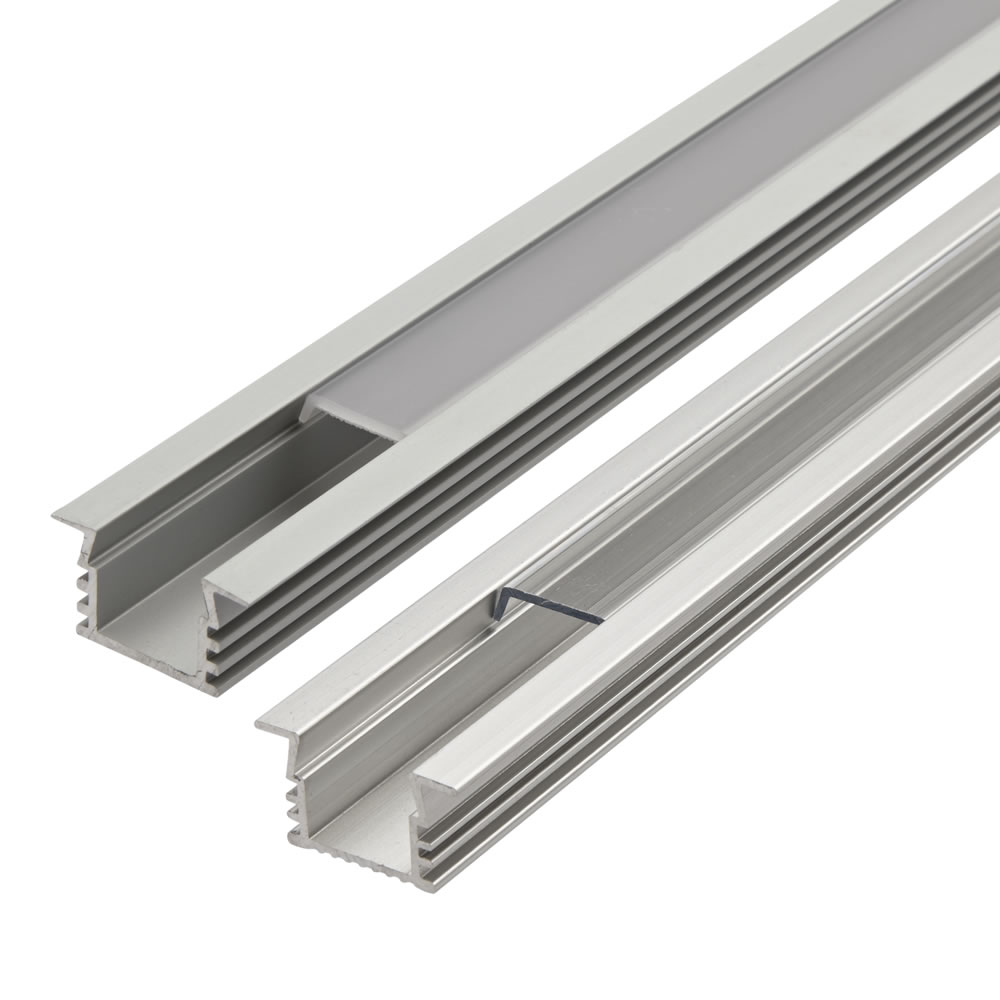 Biard Copertura Alluminio per Illuminazione LED 100cm