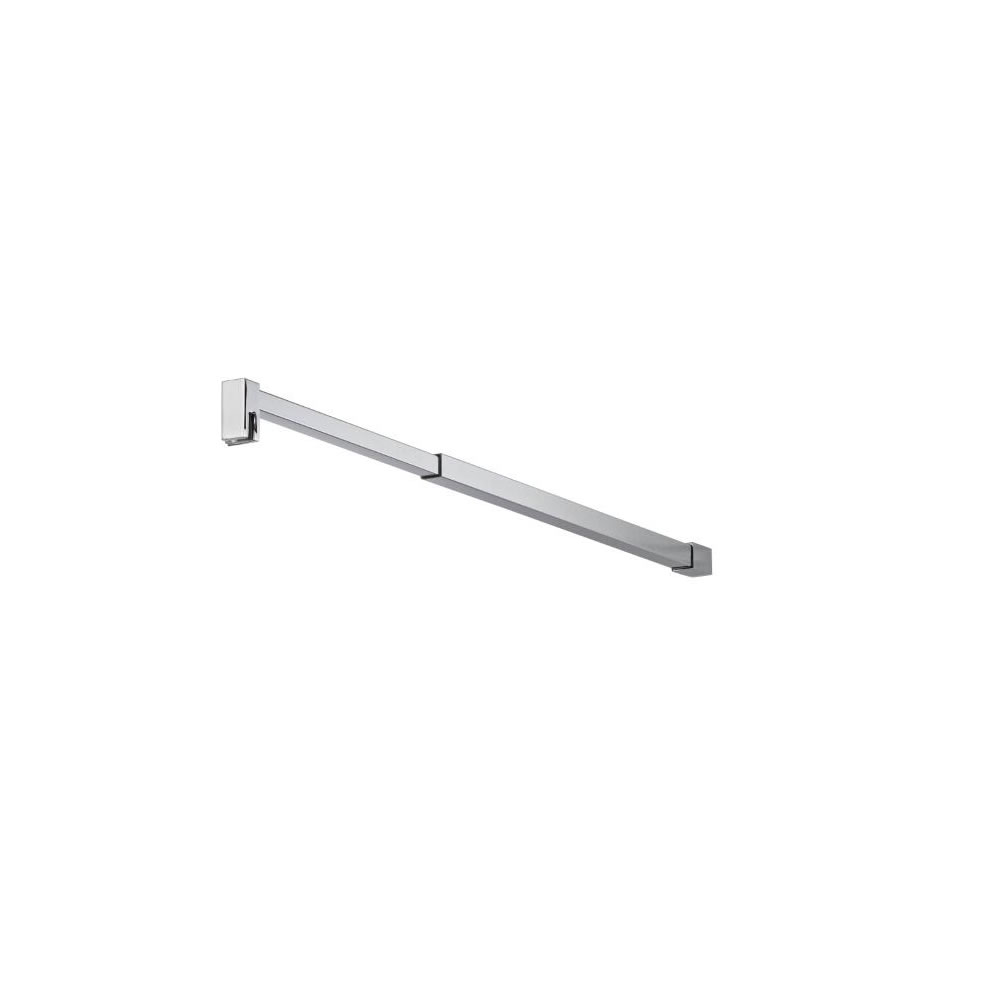 Braccio Stabilizzatore Cromato Regolabile Quadrato per Box Doccia - Portland