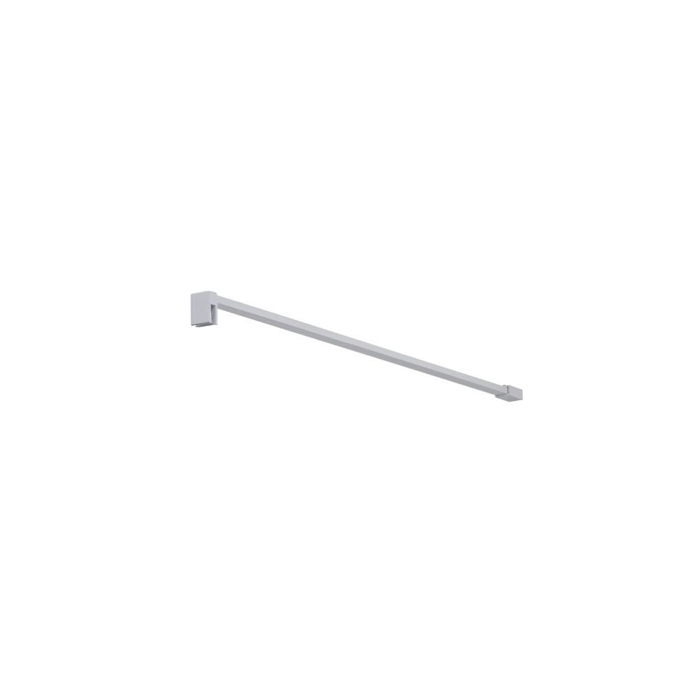 Braccio Stabilizzatore Fisso Cromato Quadrato per Box Doccia - Lux