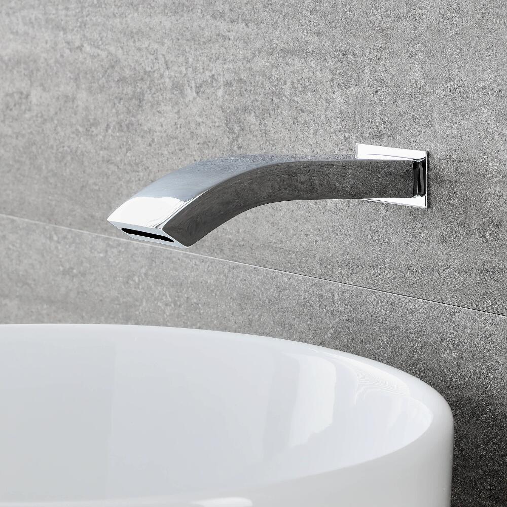 Erogatore Murale Cromato per Lavabo o Vasca - Razor