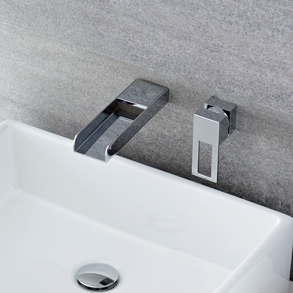 Rubinetto Miscelatore per Lavabo ad Incasso Effetto Cascata - Parade