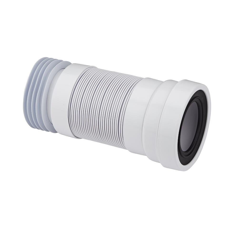 Manicotto Flessibile Tubo di Raccordo WC Estensibile Entrata 97-107mm e Uscita 110mm Propilene McAlpine
