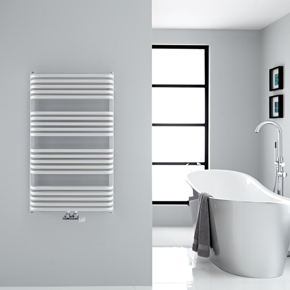 Scaldasalviette - Curvo - Bianco - 1000mm x 600mm - 1123 Watt - Arch