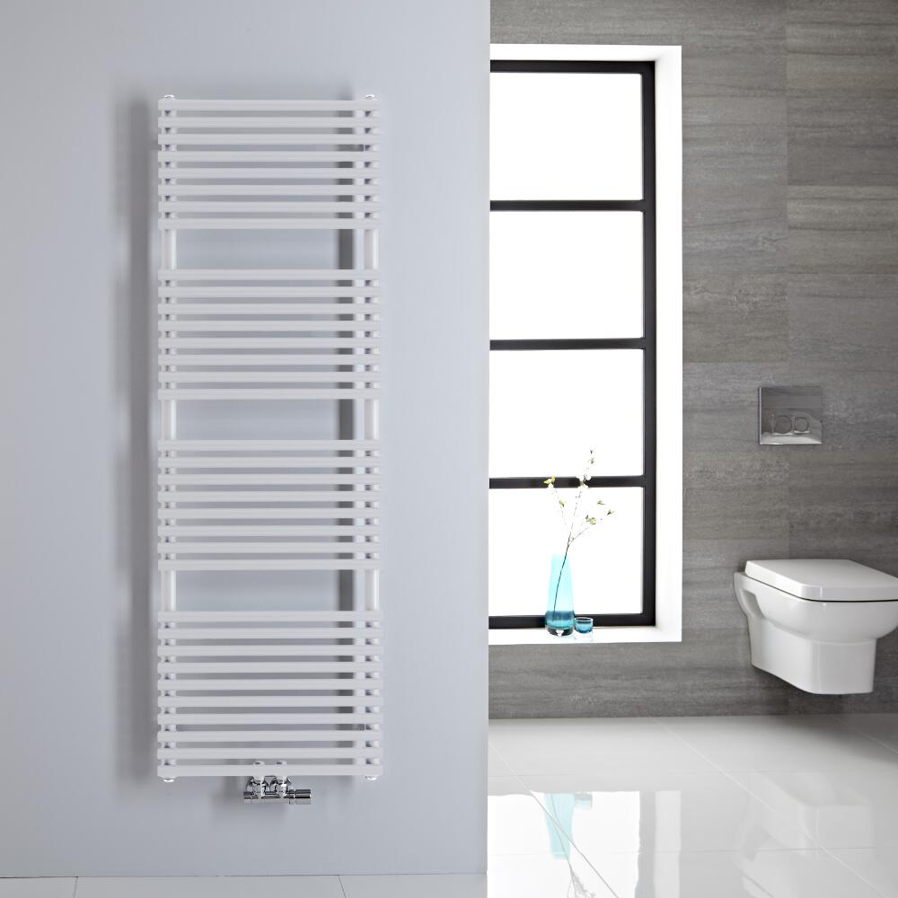 Scaldasalviette - Attacchi Centrali - Bianco - 1500mm x 500mm - 407 Watt - Magera