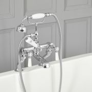 Rubinetto Miscelatore Vasca Design Tradizionale con Maniglie a Leva Disponibile in Diversi Colori - Elizabeth