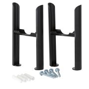 Piedini per Radiatore Tradizionale a 3 Colonne – Nero – Regent