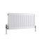 Radiatore a Piastra Orizzontale Moderno - Pannello Doppio Tipo 21- Bianco - 400mm x 800mm - Eco