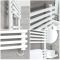 Scaldasalviette Elettrico Piatto Bianco - Diverse Misure ed Elementi Riscaldanti Disponibili - Arno