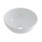 Lavabo Bagno da Appoggio Tondo in Ceramica 320x320mm - Ashbury