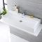 Lavabo Bagno Sospeso Rettangolare in Ceramica 1000x420mm - Sandford