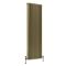Radiatore Verticale a Tripla Colonna Tradizionale Ottone Naturale 1800mm - Scelta di Dimensioni - Regent