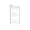 Scaldasalviette Elettrico Piatto 300W - Termoarredo Bagno Bianco - 1000 x 600mm - Ive