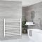 Scaldasalviette Termoarredo Bagno Elettrico Piatto Bianco - 1000 x 1000mm - Ive