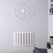 Radiatore di Design Orizzontale Moderno - Pannello Doppio - Bianco - 635mm x 863mm - Saffre
