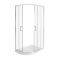 Box Doccia Semicircolare Angolare - Design Tradizionale - Scelta di Misure - Langley