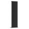 Radiatore di Design Verticale Moderno - Pannello Singolo - Nero - 1780mm x 472mm - Revive