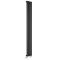 Radiatore di Design Verticale Moderno - Pannello Singolo - Nero - 1780mm x 236mm - Revive Slim