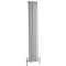 Radiatore di Design Verticale Doppio Tradizionale - Bianco - 1500mm x 290mm x 68mm - 822 Watt - Regent