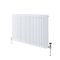Radiatore Orizzontale Bianco Tradizionale a Tripla Colonna – 750mm x 1190mm – Bianco - Regent