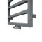 Scaldasalviette di Design Verticale con Attacco Centrale - Argento - 1780mm x 500mm x 30mm - 794 Watt - Torun