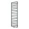 Scaldasalviette di Design Verticale con Attacco Centrale - Argento - 1780mm x 500mm x 30mm - 794 Watt - Torun